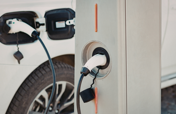 Borne de recharge électrique - Marignier (mairie)
