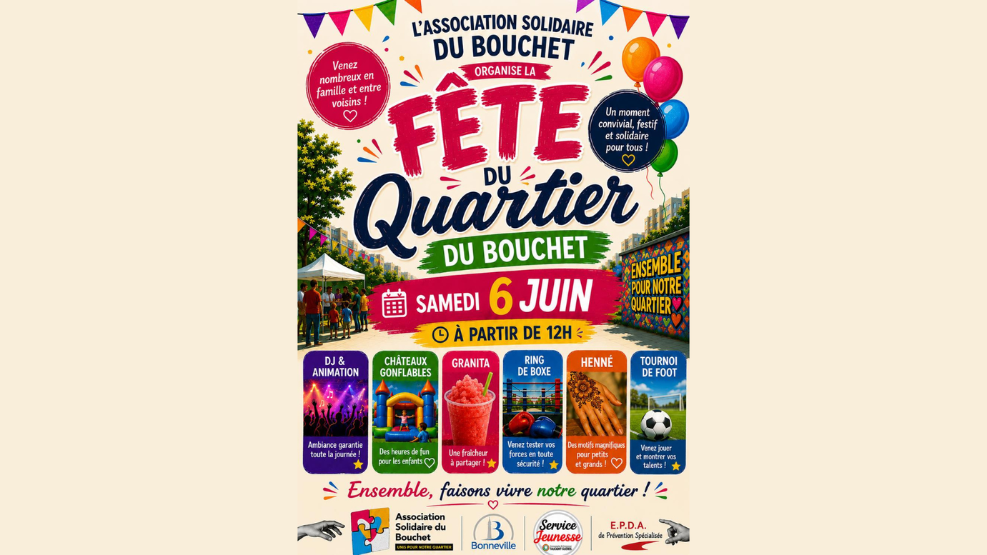 Fête du quartier du Bouchet_Bonneville